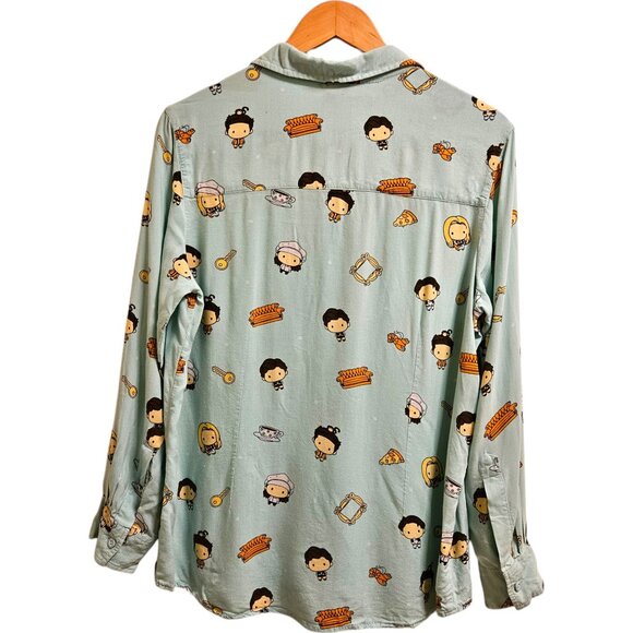 Women's Official F.R.I.E.N.D.S  Button Up Shirt - Picture 2 of 9